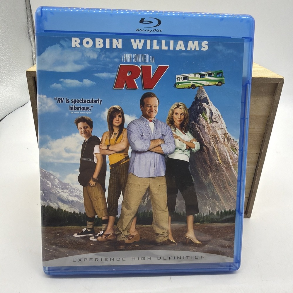 RV Blu-ray Robin Williams Comedy Movie 2006 Sony Pictures PG 043396155923